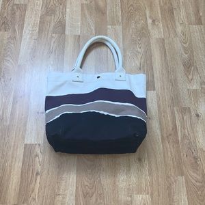 J crew canvas tote